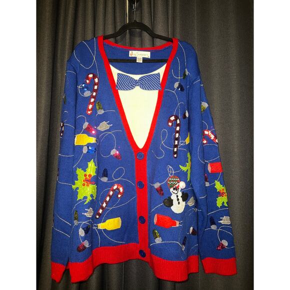 Ugly Christmas Sweater Xmas Size XXL - Picture 1 of 3